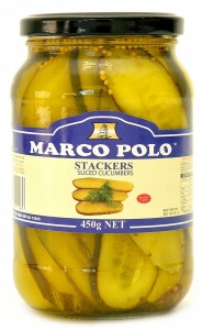 MP Stackers Cucumber Slices 450g